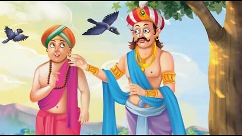 # कौवे की गिनती (Akbar Birbal Short Moral Stories in Hindi