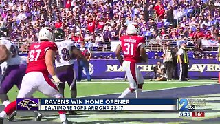 Lamar Jackson helps Ravens run over Cardinals 23-17