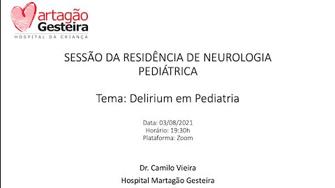 Delirium em Pediatria