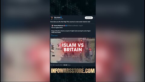 Islamic State Invades United Kingdom - Alex Jones on X