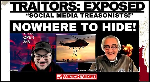 Q TRAITORS: EXPOSED "SOCIAL MEDIA TREASONISTS!"