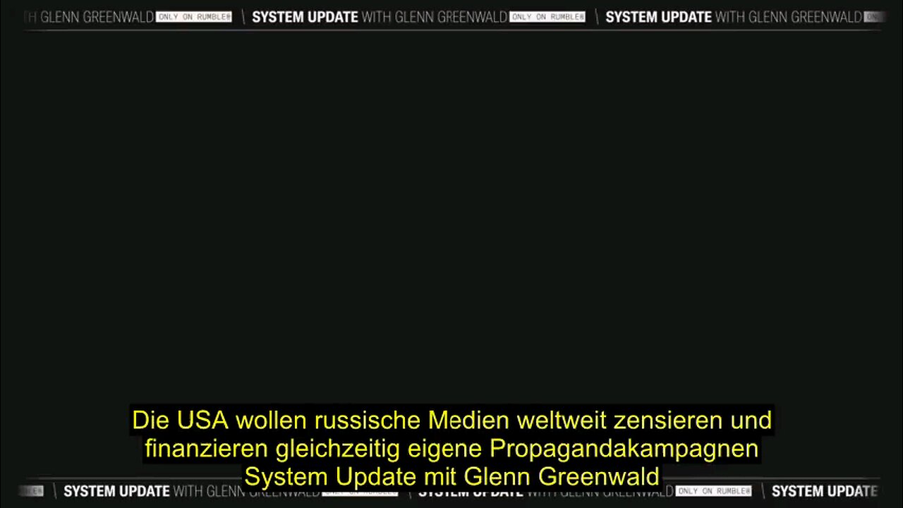 ⁣USA wollen russische Medien weltweit zensieren und finanzieren gleichzeitig eigene Propaganda