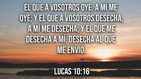 El que me desecha a mi, desecha al que me envió #devocional #devocionaldiario #jesuscristo