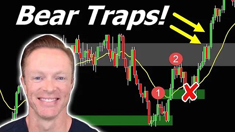 These *BEAR TRAPS* Could Be BIG PROFITS on Tuesday!!