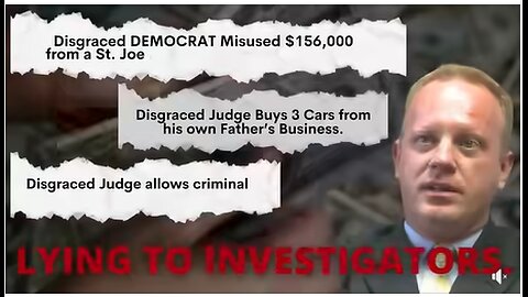 Soft-on-Crime & Corrupt Local Democrats: Judge Jason Cichowicz