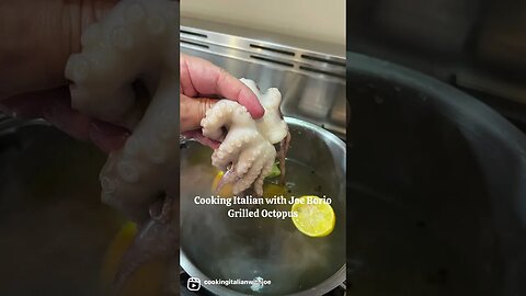 How to Cook and Grill Octopus Recipe Cooking Italian with Joe