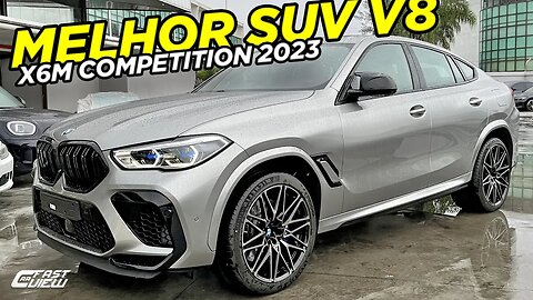 NOVO BMW X6 M COMPETITION 2023 COM INTERIOR EXCLUSIVO E MOTOR DE 625 CV É O MELHOR V8 DO SEGMENTO?