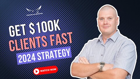 The 2024 Secret to $100,000 Coaching Clients Revealed!