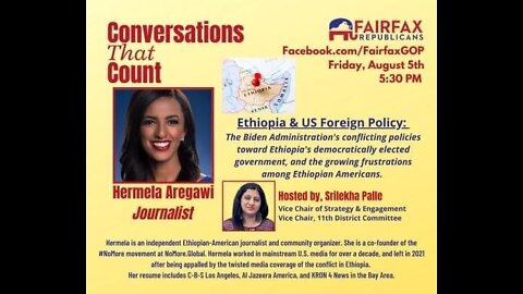 Conversation with Hermela Aregawi, 8/5/22