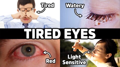 The Vitamin Deficiency behind TIRED and STRAINED EYES