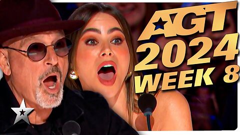 America's Got Talent 2024 ALL AUDITIONS | Week 8