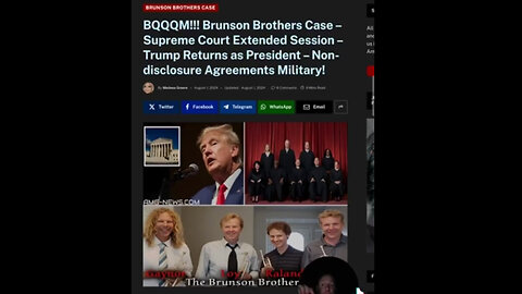 BQQM! Trump Returns as President