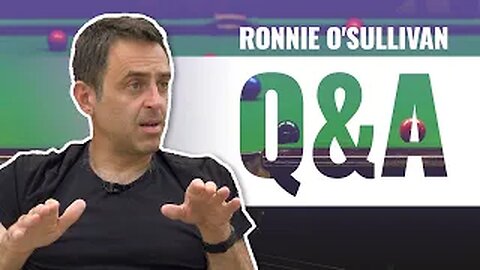 Ronnie O'Sullivan Q&A | Snooker Legacy | Talks Muhammad Ali