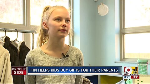 Event helped homeless children buy gifts for their parents