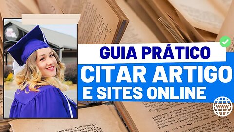 Como fazer referência e citação de artigo online sem autor e sites da internet?