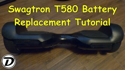 Swagtron T580 Battery Replacement Tutorial