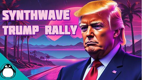 Synthwave Trump Rally