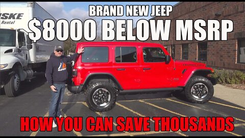 How To Get $8k OFF BRAND NEW JEEP Rubicon!