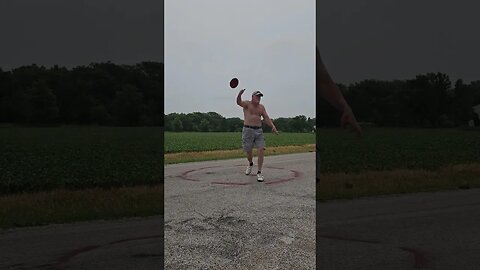 Discus Throw practice for Senior Olympics Nationals in Pittsburgh PT1