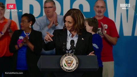 Kamala Harris uses fake accent to pander and Karine Jean-Pierre scolds Peter Doocy for noticing