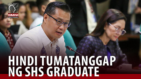 Mismong gobyerno, hindi tumatanggap sa trabaho ng senior high school graduate −Sen. Gatchalian