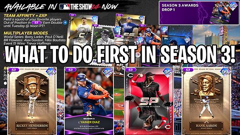 The First Missions To Do When Starting Season 3 Of MLB The Show 24!