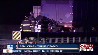 Semi crash turns deadly