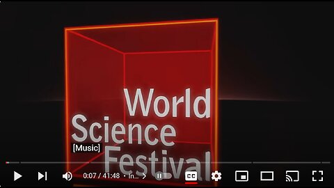 World Science Festival: Coding Consciousness An Algorithm for Awareness