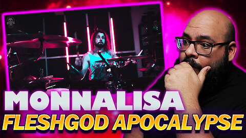 DRUMMER REACTS : Eugene Ryabchenko - Fleshgod Apocalypse - Monnalisa (drum playthrough)