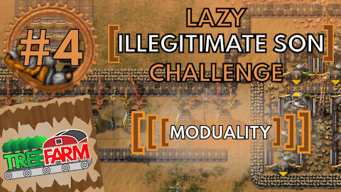 Moduality - Factorio Lazy [illegitimate son] Achievement challenge #4