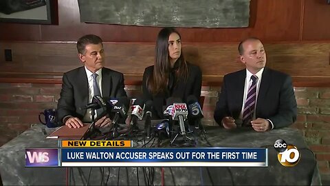 Luke Walton's accuser speaks out for the first time