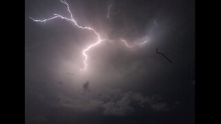 Lightning sky