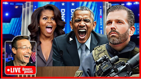 Obama's Hood For TRUMP! Don Jr. LIVE From The DNC as Michelle, Barack BACKSTAB Biden | Kamala GONE