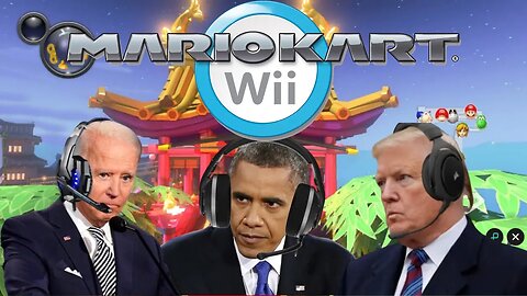 The Presidents Play Mario Kart Wii 9