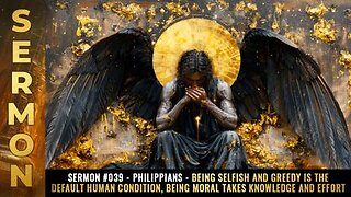 Sermon #039 - Philippians - Being SELFISH and greedy is the default human condition