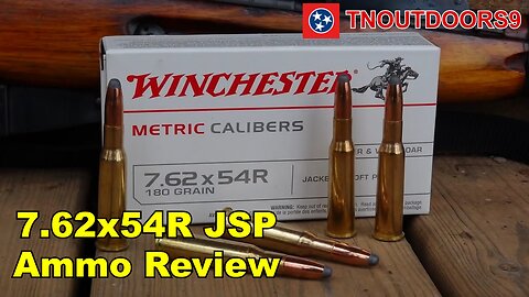 7.62x54R Winchester JSP Ammo Review (for Mosin Nagant)