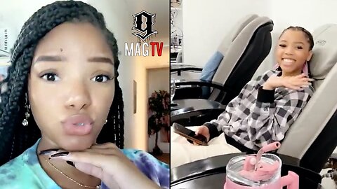 Halle Bailey Almost Cries After Nail Tech Refuse To Serve Her Sister Chloe! 😢