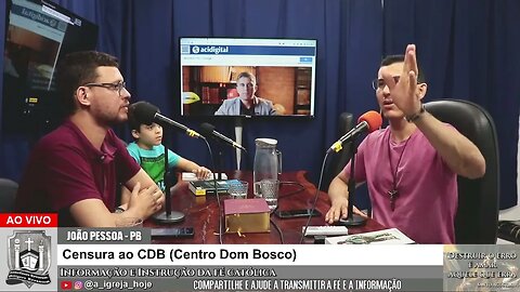 Comentários sobre a queda do canal do Centro Dom Bosco