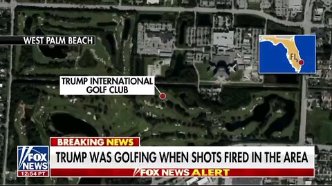 Shots fired towards Trump again while golfing in the Palm Beach area