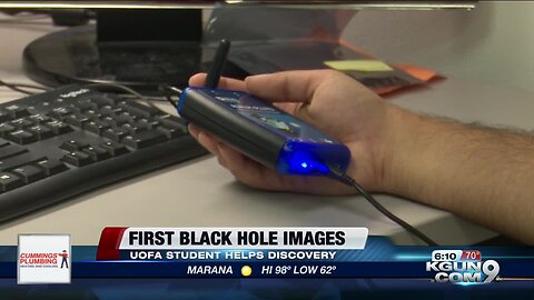 UA Graduate student explains his part in research behind black hole images