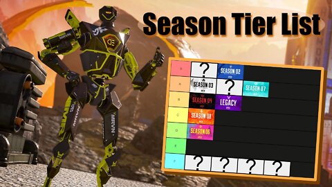 Apex Legends Season Teir List (1-13)