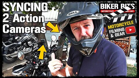 Syncing 2 Action Cameras on a Motorcycle