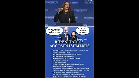 To get past the Biden / Harris failed policies vote for President Trump!!!