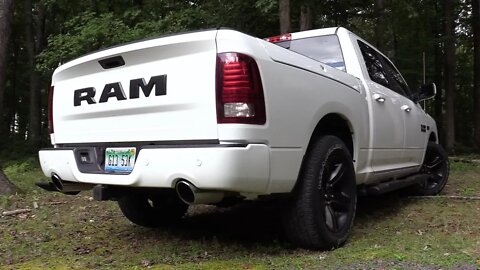 Pure Sound: 2017 Ram 1500 Night Edition w/ Mopar Exhaust & Cold Air Intake