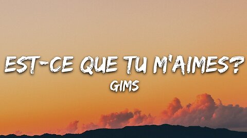 Maître Gims - Est-ce Que Tu M'aimes ? (Lyrics)