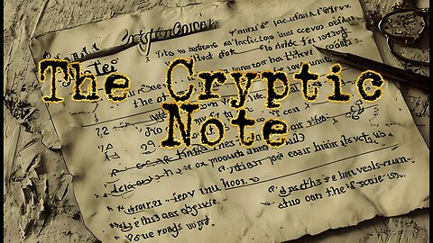 The Cryptic Note