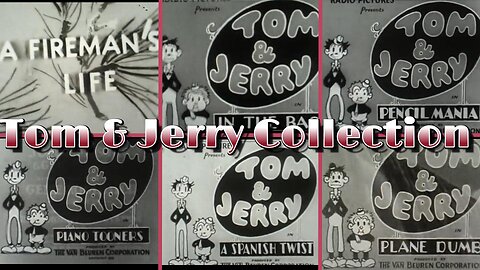 The Original Tom And Jerry (Racist?) Collection (1930s) | Cartoon Film Shorts