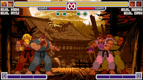 MUGEN - Evil Ryu & Evil Ken vs. Evil Dan & Evil Sean - Download