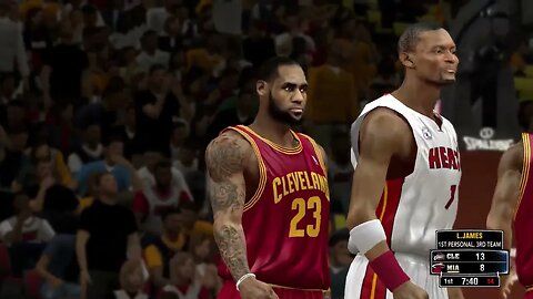 NBA Simulations: The 2013 Miami Heat vs The 2016 Cleveland Cavaliers