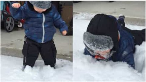 La prima volta sulla neve... Un trauma!